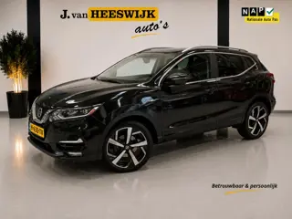 Nissan Qashqai 1.3 DIG-T Tekna Pano dak| Automaat | 360 Camera | stoelverwarming | parkeer sensoren