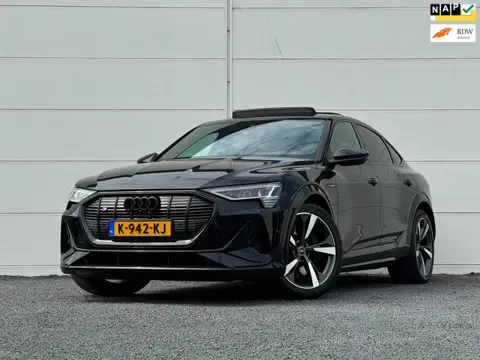 Audi E-tron Sportback S quattro 504 PK Org NL SOH 100% Pano B&O RS zetels Full Black 360 cam Trekhaa