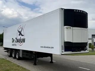 Schmitz SKO 24 / Carrier Vector 1800 / Stuuras / Liftas / Ondervouw klep Lift Dhollandia / NL Traile