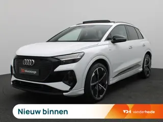 Audi Q4 e-tron 50 quattro S edition 77 kWh 299PK Aut. SOH 95% Warmtepomp, Pano-schuifdak, 21" LM Vel