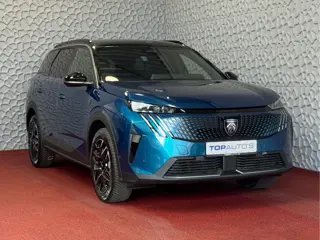 Peugeot 5008 1.2 HYBRID 145 GT NIEUWE AUTO 7PERS OPENDAK STOEL/STUUR VERW. ELEK.KLEP LED 7P 7 Persoo