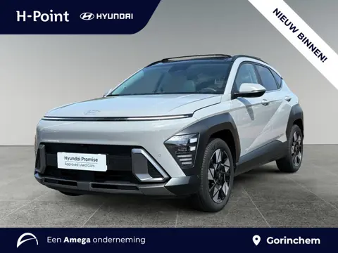 Hyundai Kona 1.6 GDI HEV Premium Sky | SCHUIF/KANTELDAK | FULL LED | PREMIUM LEDER | ADAPTIVE CRUISE