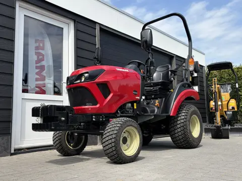 Yanmar SA221 4wd Hydrostaat, jong gebruikte Marge-machine minitractor mini compact tractor trekker