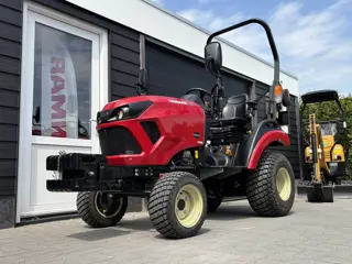 Yanmar SA221 4wd Hydrostaat, jong gebruikte Marge-machine minitractor mini compact tractor trekker