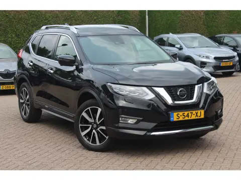 Nissan X-Trail 1.3 DIG-T Tekna 7p. / Panoramadak / 360Camera / Leder / 19'' / Keyless / Stuurverwarm