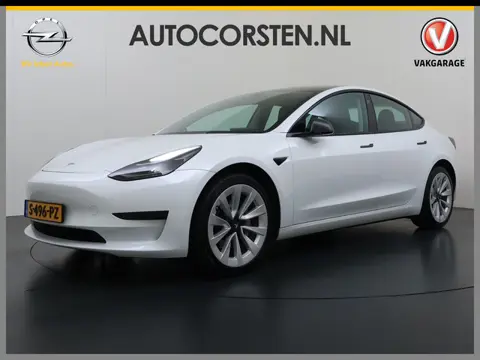Tesla Model 3 RWD Plus SOH 92.9% Warmtepomp LFP Accu Lmv 19" Panoramadak Leder Navi Ecc Camera's Ada