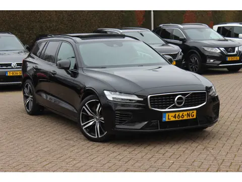 Volvo V60 2.0 T6 Twin Engine AWD R-Design / SOH 86,7% / Panoramadak / Camera / Leder / 19'' / Stuur+