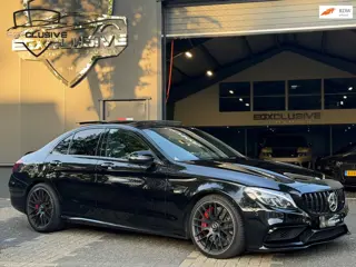 Mercedes-Benz C-klasse AMG 63 S Premium Plus pano|Schaal|Memory|Camera|Burmester