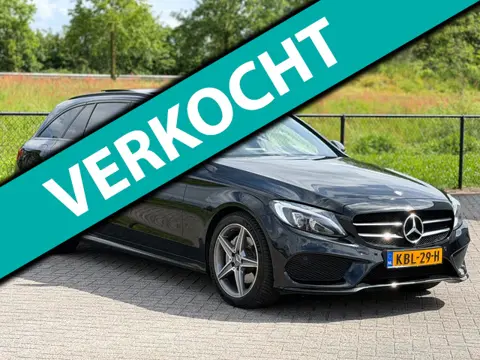 Mercedes-Benz C-klasse Estate AMG Line LED+PANO+LEER+S.VERWARMIN