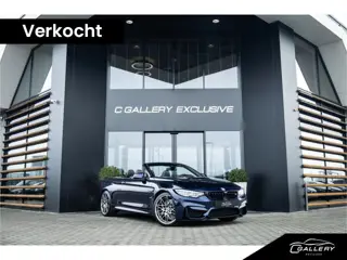 BMW 4 Serie Cabrio M4 Competition - Tansanitblauw | H&K | 360 Camera | Memory | HUD