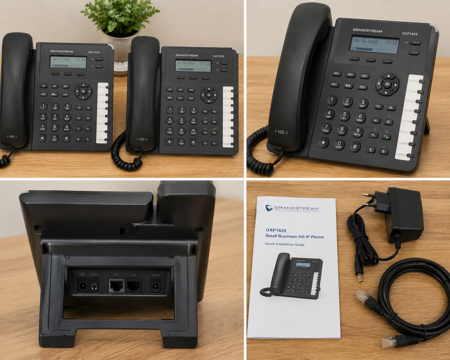 ☎️ 2x Grandstream GXP1625 VOIP Telefoon – Zo Goed Als Nieuw (SIP/IP)