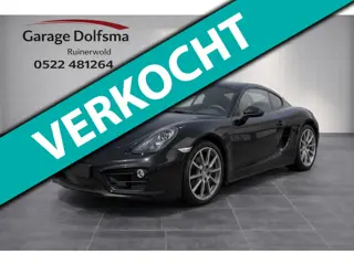 Porsche Cayman 2.7 Black Edition-Xenon-Navi-Sportuitlaat-2de eigenaar-20"-