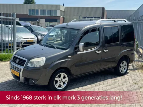 Fiat Doblò 1.4 Malibu 5 persoons! NL AUTO NAP! Airco l PDC l 2 x schuifdeur l Elek pakket! TOPSTAAT 