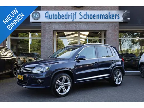 Volkswagen Tiguan 2.0 TSI Sport&Style 4motion R-line Edition TREKHAAK LEER STOELVERWARMING CRUISE NA