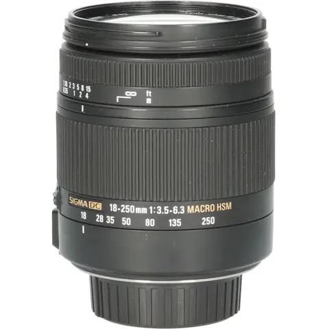 Tweedehands Sigma 18-250mm f/3.5-6.3 DC OS HSM Macro Nikon CM6927