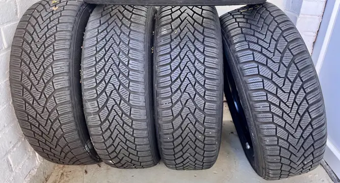 SET CONTINENTAL WINTERCONTACT T850 BANDEN
