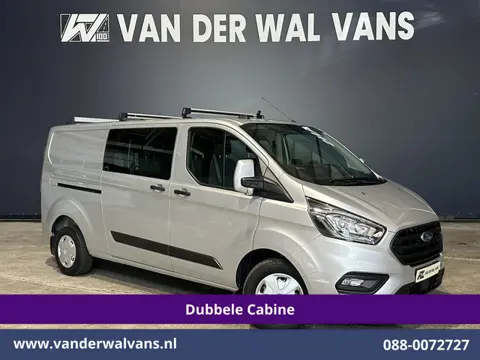 Ford Transit Custom 2.0 TDCI 131pk L2H1 Dubbele Cabine Euro6 Airco | 6-Zits | Camera | Navigatie | A