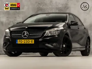 Mercedes-Benz A-Klasse 180 Sport (NAVIGATIE, BLACK PACK, LEDER, GETINT GLAS, ZWART HEMEL, SPORTSTOEL