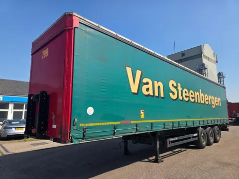 Kögel Mercedes - Disc Kögel 3-assige zeilen oplegger - Mercedes assen - Schijfremmen - Luchtvering -