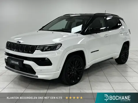 Jeep Compass 4xe 240 Plug-in Hybrid Electric S NAVIGATIE | RONDOM ZICHT CAMERA | LEDEREN BEKLEDING |