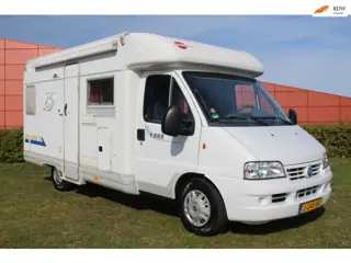Burstner t595 (2002) 106 PK, Groot vast bed, Nwe distributie.