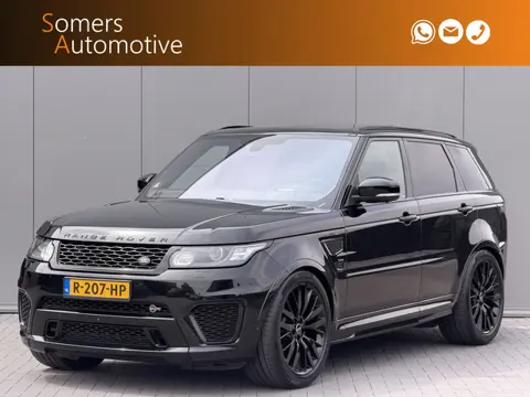 Land Rover Range Rover Sport 5.0 V8 Supercharged SVR | Carbon | Panorama | Dealer onderhouden | Elek