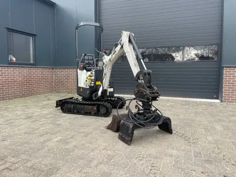 Bobcat E10 mini graafmachine Minigraver - Kubota - Takeuchi - Hitachi