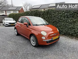Fiat 500 1.2 Lounge | Panoramadak | Autom. Airco | Elekt. Ramen | LMV | APK tot 10-02-2027!