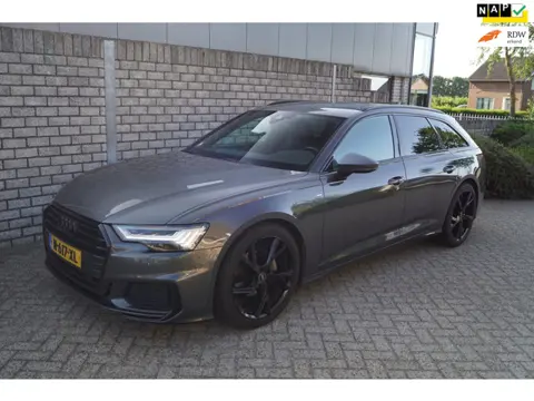 Audi A6 Avant 40 TFSI S Edition Autom Half Leder Sportst Stoelverw Navi Camera Matrix LED Kopl Clima
