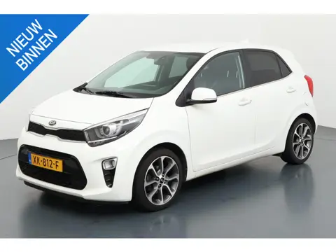 KIA PICANTO 1.0 CVVT DESIGN EDITION I LICHT METALEN VELGEN I GETINT GLAS I NAVIGATIE
