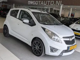 Chevrolet Spark 1.0 16V LT White Limited Edition Bi-Fuel Airco, Stuurbekrachtiging