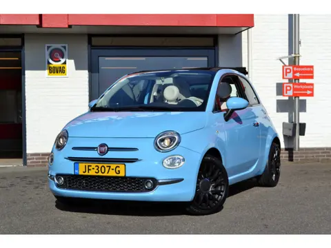 Fiat 500C 0.9 TwinAir Turbo Lounge, Cabrio, Airco, 43.000 km ! NL auto
