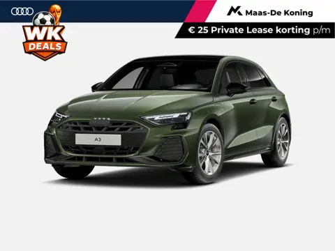 Audi A3 Sportback 40 TFSI e S edition 204 PK · Glazen panoramadak · Sonos premium 3d · Comfortpakket
