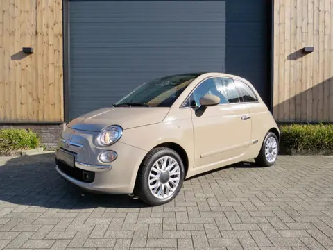Fiat 500 1.2 Lounge Cappuccino *Airco *Pdc *Unieke kleur