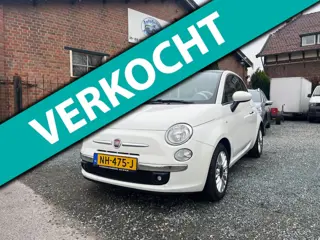 Fiat 500 1.2 Lounge ( Panoramdak + Airco + Elektrische ramen )