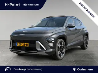 Hyundai Kona Premium Sky 1.6 GDI HEV 141pk | SCHUIF/KANTELDAK | FULL LED | PREMIUM LEDER | ADAPTIVE 