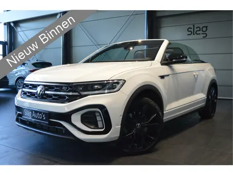 Volkswagen T-Roc Cabrio 1.5 TSI 3X R-LINE Black Style leer camera trekhaak !!