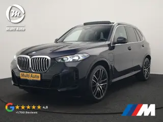 BMW X5 xDrive50e M Sport PHEV 490pk Dealer O.H. | Panodak Sky Lounge | Luchtvering | Head Up | 360 C
