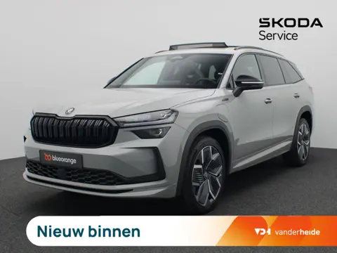 Skoda Kodiaq 1.5 TSI PHEV Sportline Business 204PK DSG Pano-schuifdak, matrix led, trekhaak, Canton 