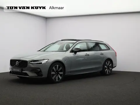 Volvo V90 T6 AWD Plug-in hybrid Ultra Dark Trekhaak / Pan. dak / 360 camera/ Head up display/ Harman