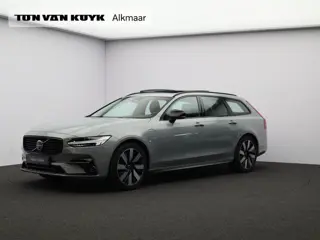 Volvo V90 T6 AWD Plug-in hybrid Ultra Dark Trekhaak / Pan. dak / 360 camera/ Head up display/ Harman