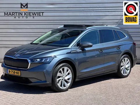 Skoda Enyaq iV 60|SOH 90%|Warmtepomp|Trekhaak|Panoramadak|ACC|Camera