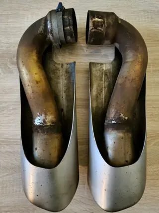OEM Porsche Cayenne Einddemper Set