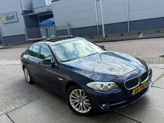 BMW 5-serie 520i High Executive Pano Volledig onderhouden Automaat Leer