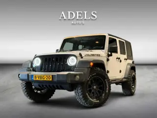Jeep Wrangler UNLIMITED 2.8CRD L4 AT. AWD LR Automaat Grijskenteken Youngtimer Wrap
