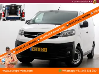 Opel Vivaro 1.5 CDTI 102pk XS Compact Edition Airco/Sortimo Inrichting 10-2019