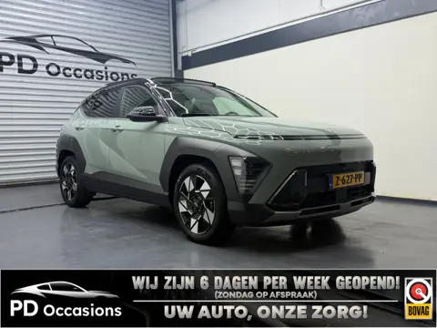 Hyundai KONA 1.6 GDI HEV 119PK Premium Sky - Pano - Elek. Stoelen. - Leer - (360) Camera