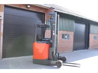 Linde R12B01 reachtruck elektrische triplex sideshift freelift