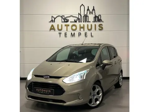 Ford B-Max 1.0 EcoBoost Titanium Nap Airco Led Stoelverw Parkeersensoren Leder/Stof Trekhaak Cruise 