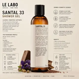 LE LABO SANTAL 33 Douchegel